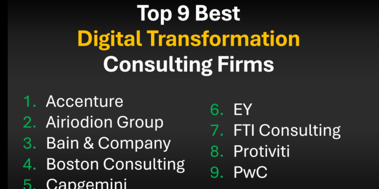 Transformation companies consulting