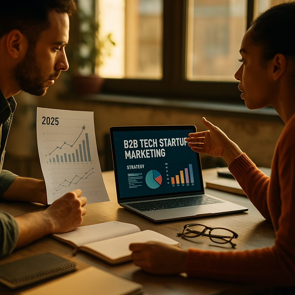B2B Tech Startup Marketing Strategies 2025 | Win Clients Fast